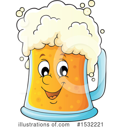 Royalty-Free (RF) Beer Clipart Illustration by visekart - Stock Sample #1532221