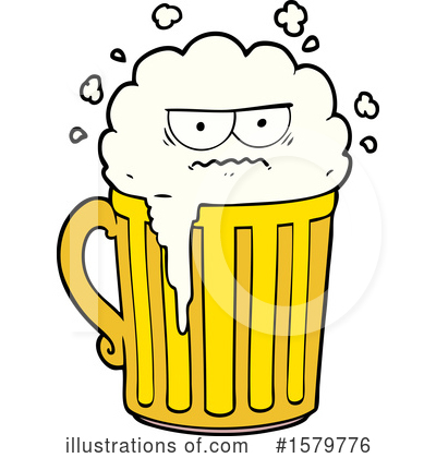 Royalty-Free (RF) Beer Clipart Illustration by lineartestpilot - Stock Sample #1579776