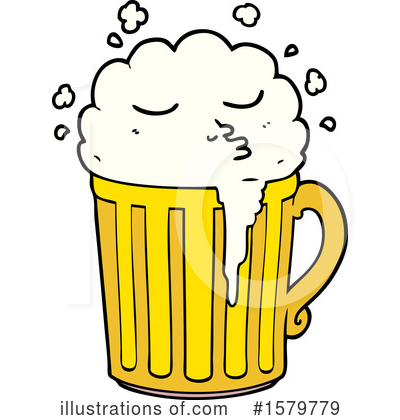 Royalty-Free (RF) Beer Clipart Illustration by lineartestpilot - Stock Sample #1579779