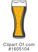 Beer Clipart #1605104 by Vector Tradition SM