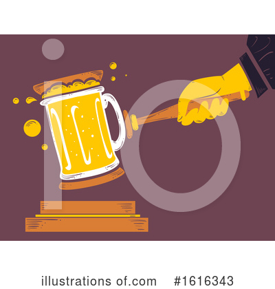 Royalty-Free (RF) Beer Clipart Illustration by BNP Design Studio - Stock Sample #1616343