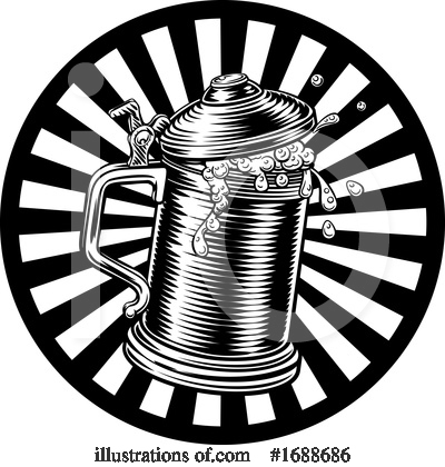 Royalty-Free (RF) Beer Clipart Illustration by AtStockIllustration - Stock Sample #1688686