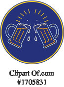 Beer Clipart #1705831 by patrimonio