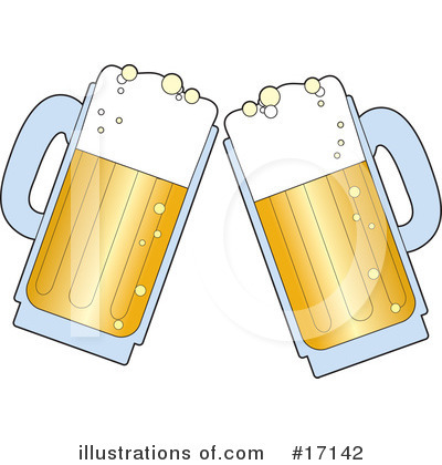 Toasting Clipart #17142 by Maria Bell