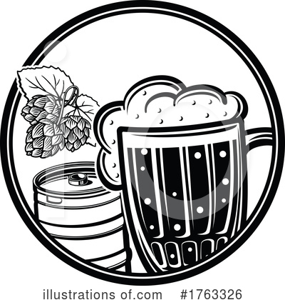 Royalty-Free (RF) Beer Clipart Illustration by Vector Tradition SM - Stock Sample #1763326