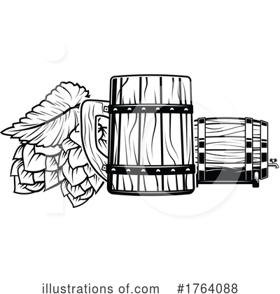 Barrel Clipart #1764088 by Vector Tradition SM