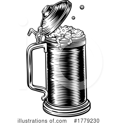 Royalty-Free (RF) Beer Clipart Illustration by AtStockIllustration - Stock Sample #1779230