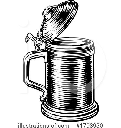 Royalty-Free (RF) Beer Clipart Illustration by AtStockIllustration - Stock Sample #1793930