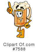 Beer Mug Clipart #7588 by Mascot Junction