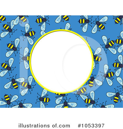 Royalty-Free (RF) Bees Clipart Illustration by Prawny - Stock Sample #1053397