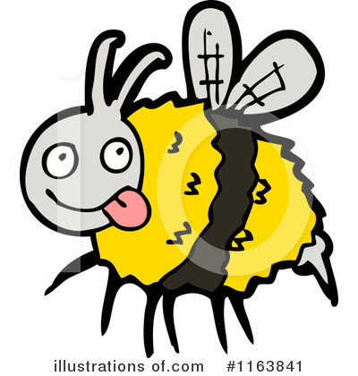Royalty-Free (RF) Bees Clipart Illustration by lineartestpilot - Stock Sample #1163841