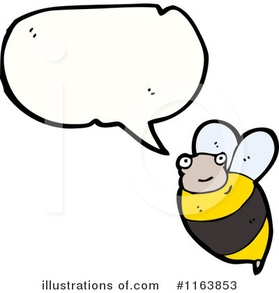Royalty-Free (RF) Bees Clipart Illustration by lineartestpilot - Stock Sample #1163853
