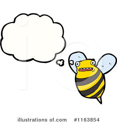 Royalty-Free (RF) Bees Clipart Illustration by lineartestpilot - Stock Sample #1163854