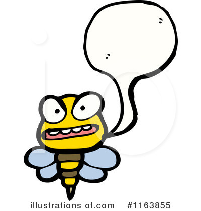 Royalty-Free (RF) Bees Clipart Illustration by lineartestpilot - Stock Sample #1163855