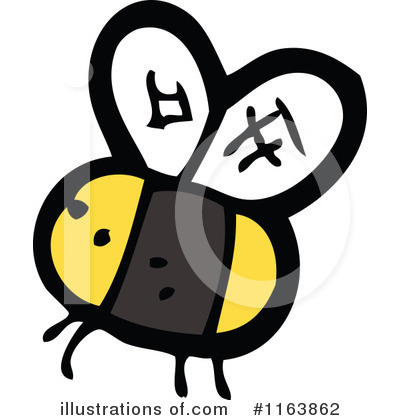 Royalty-Free (RF) Bees Clipart Illustration by lineartestpilot - Stock Sample #1163862