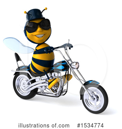 Royalty-Free (RF) Bees Clipart Illustration by Julos - Stock Sample #1534774