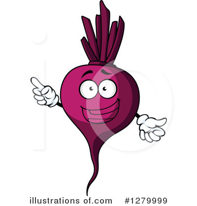 Royalty-Free (RF) Beet Clipart Illustration by Vector Tradition SM - Stock Sample #1279999