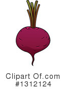 Beet Clipart #1312124 by Vector Tradition SM