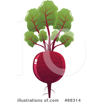 Royalty-Free (RF) Beet Clipart Illustration by Tonis Pan - Stock Sample #88314
