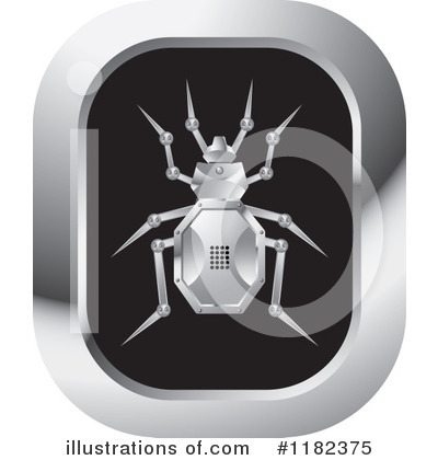 Royalty-Free (RF) Beetle Clipart Illustration by Lal Perera - Stock Sample #1182375