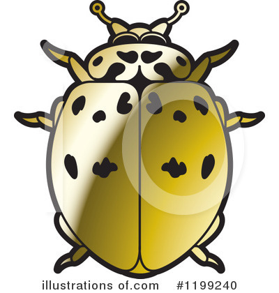 Royalty-Free (RF) Beetle Clipart Illustration by Lal Perera - Stock Sample #1199240