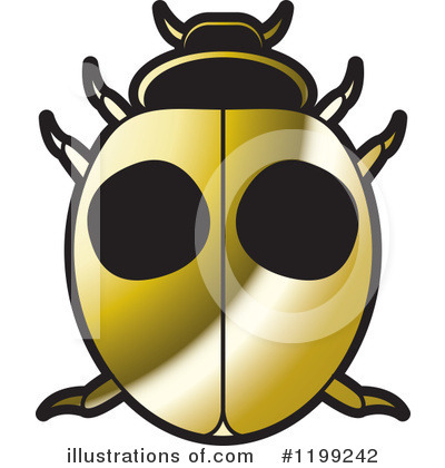 Royalty-Free (RF) Beetle Clipart Illustration by Lal Perera - Stock Sample #1199242