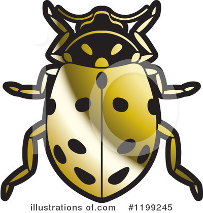 Beetle Clipart #1199245 by Lal Perera