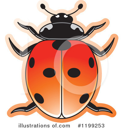 Royalty-Free (RF) Beetle Clipart Illustration by Lal Perera - Stock Sample #1199253