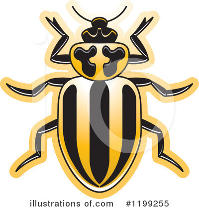 Beetle Clipart #1199255 by Lal Perera