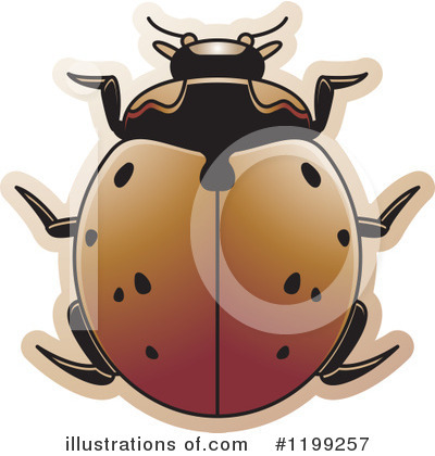 Beetle Clipart #1199257 by Lal Perera