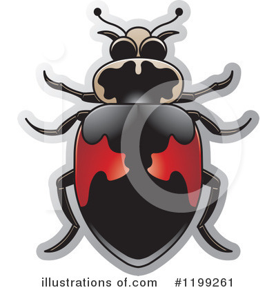 Beetle Clipart #1199261 by Lal Perera
