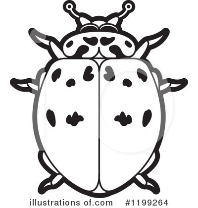 Royalty-Free (RF) Beetle Clipart Illustration by Lal Perera - Stock Sample #1199264