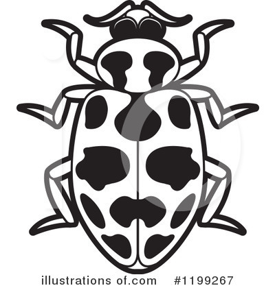 Royalty-Free (RF) Beetle Clipart Illustration by Lal Perera - Stock Sample #1199267