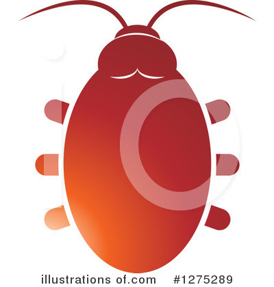 Royalty-Free (RF) Beetle Clipart Illustration by Lal Perera - Stock Sample #1275289