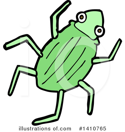 Royalty-Free (RF) Beetle Clipart Illustration by lineartestpilot - Stock Sample #1410765