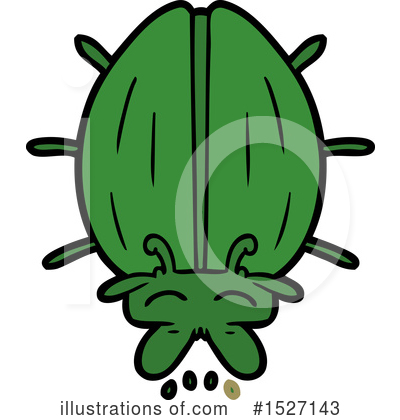 Royalty-Free (RF) Beetle Clipart Illustration by lineartestpilot - Stock Sample #1527143