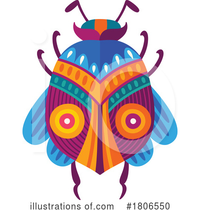 Beetle Clipart #1806550 by Vector Tradition SM