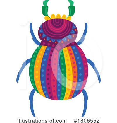 Beetle Clipart #1806552 by Vector Tradition SM