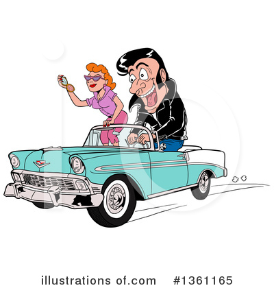 Couple Clipart #1361165 by LaffToon