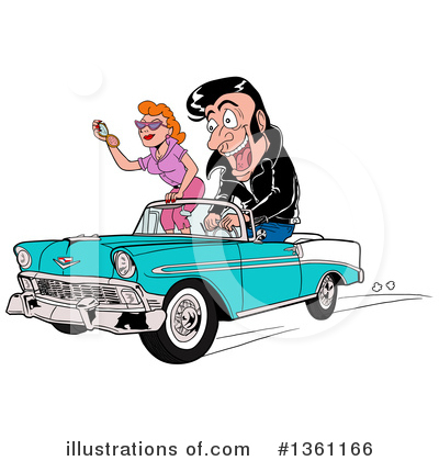 Royalty-Free (RF) Bel Air Clipart Illustration by LaffToon - Stock Sample #1361166