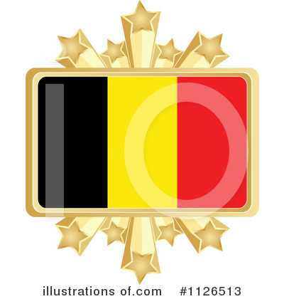 Belgium Flag Clipart #1126513 by Andrei Marincas