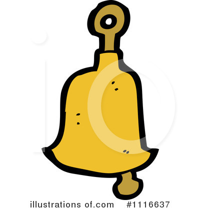 Royalty-Free (RF) Bell Clipart Illustration by lineartestpilot - Stock Sample #1116637