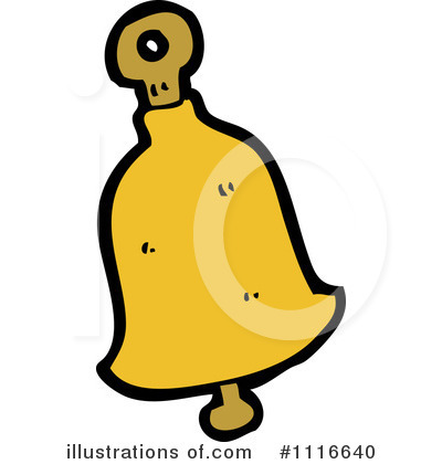 Royalty-Free (RF) Bell Clipart Illustration by lineartestpilot - Stock Sample #1116640