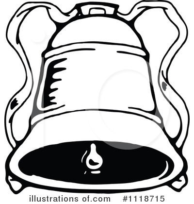 Royalty-Free (RF) Bell Clipart Illustration by Prawny Vintage - Stock Sample #1118715
