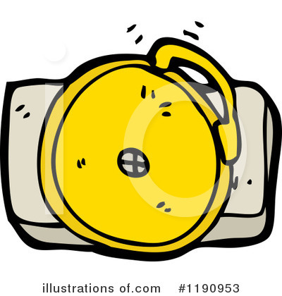 Royalty-Free (RF) Bell Clipart Illustration by lineartestpilot - Stock Sample #1190953