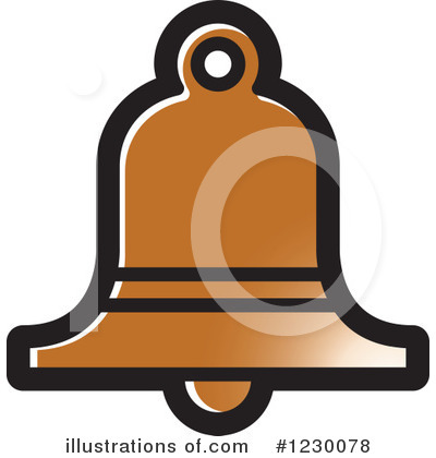 Royalty-Free (RF) Bell Clipart Illustration by Lal Perera - Stock Sample #1230078