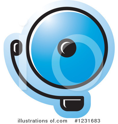 Royalty-Free (RF) Bell Clipart Illustration by Lal Perera - Stock Sample #1231683