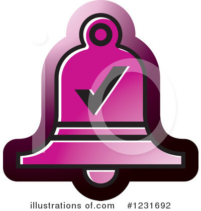 Royalty-Free (RF) Bell Clipart Illustration by Lal Perera - Stock Sample #1231692