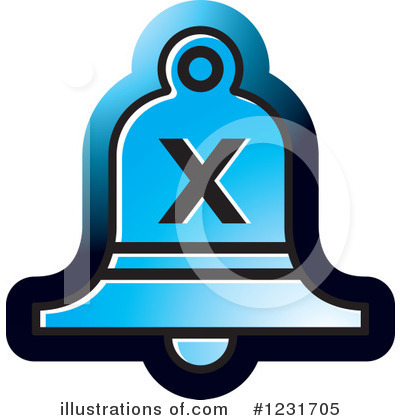 Royalty-Free (RF) Bell Clipart Illustration by Lal Perera - Stock Sample #1231705