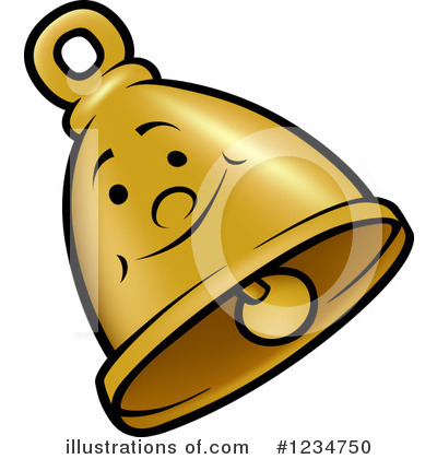 Royalty-Free (RF) Bell Clipart Illustration by dero - Stock Sample #1234750
